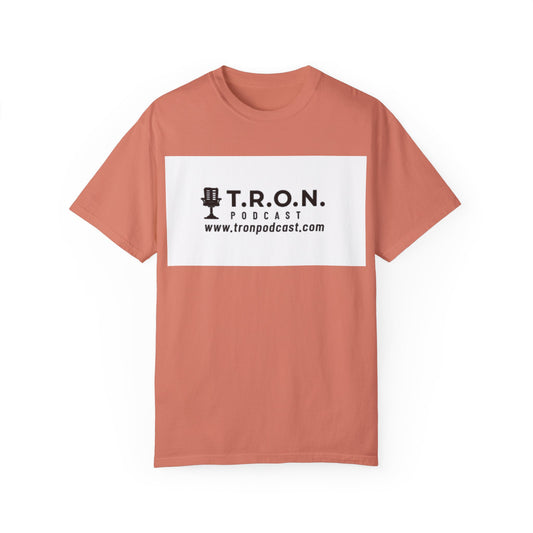 T.R.O.N. Podcast Unisex Garment-Dyed T-Shirt - The Randomness of Nothing